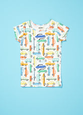 Camiseta Manga Curta - Carros do Vovô